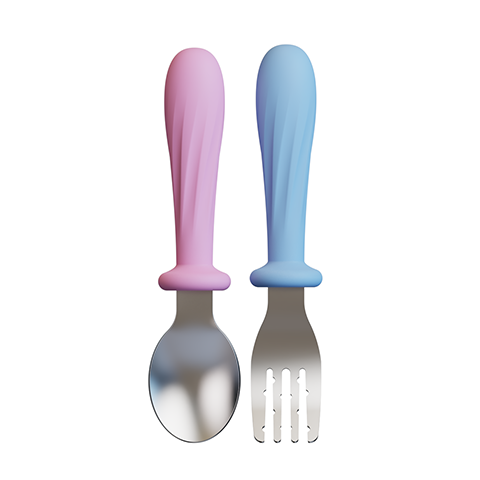 Silicone cutlery set preview