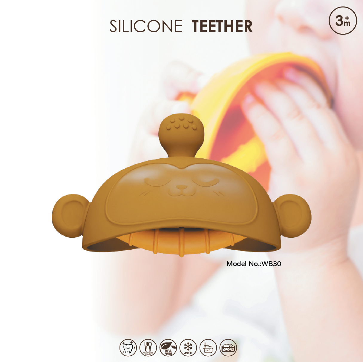 Monkey teether preview